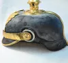 Prussian Landwehr Infantry Officers Pickelhaube with case. Visuel 6